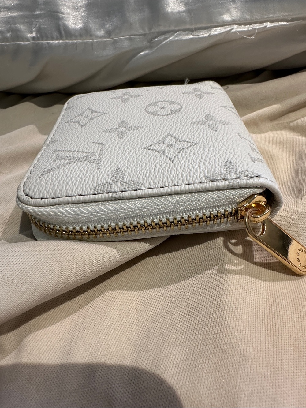 Monogram Zip Wallet - Picture 3 of 7